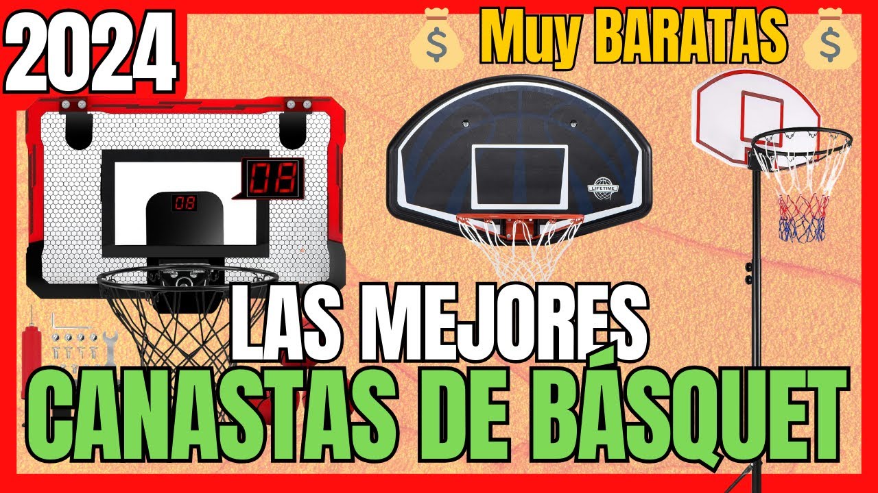 🏀 Las 7 mejores CANASTAS DE BASKET BARATAS de Amazon 🏀 || 2024 || Mejor CALIDAD y PRECIO