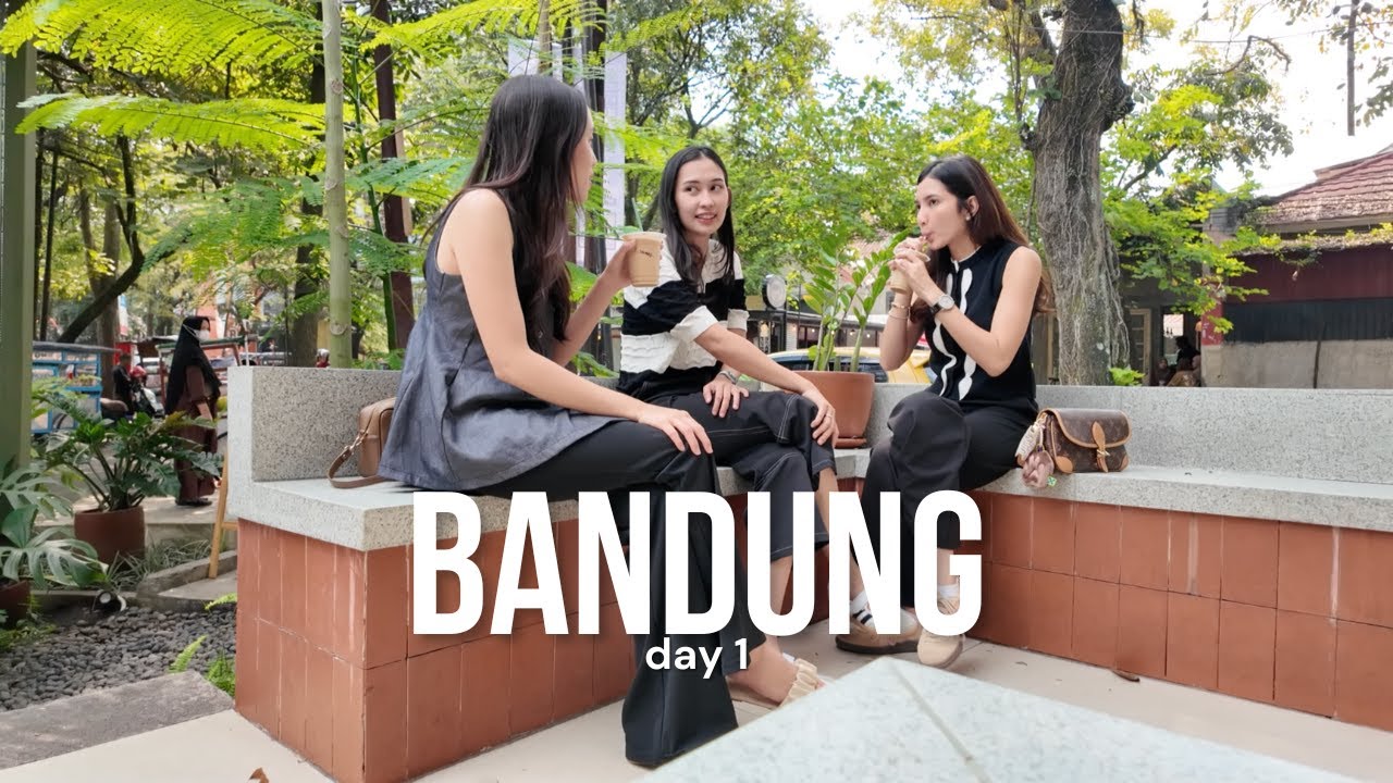 GIRLS TRIP KE BANDUNG! Kuliner Seharian, Keliling ITB | BANDUNG VLOG - DAY 1