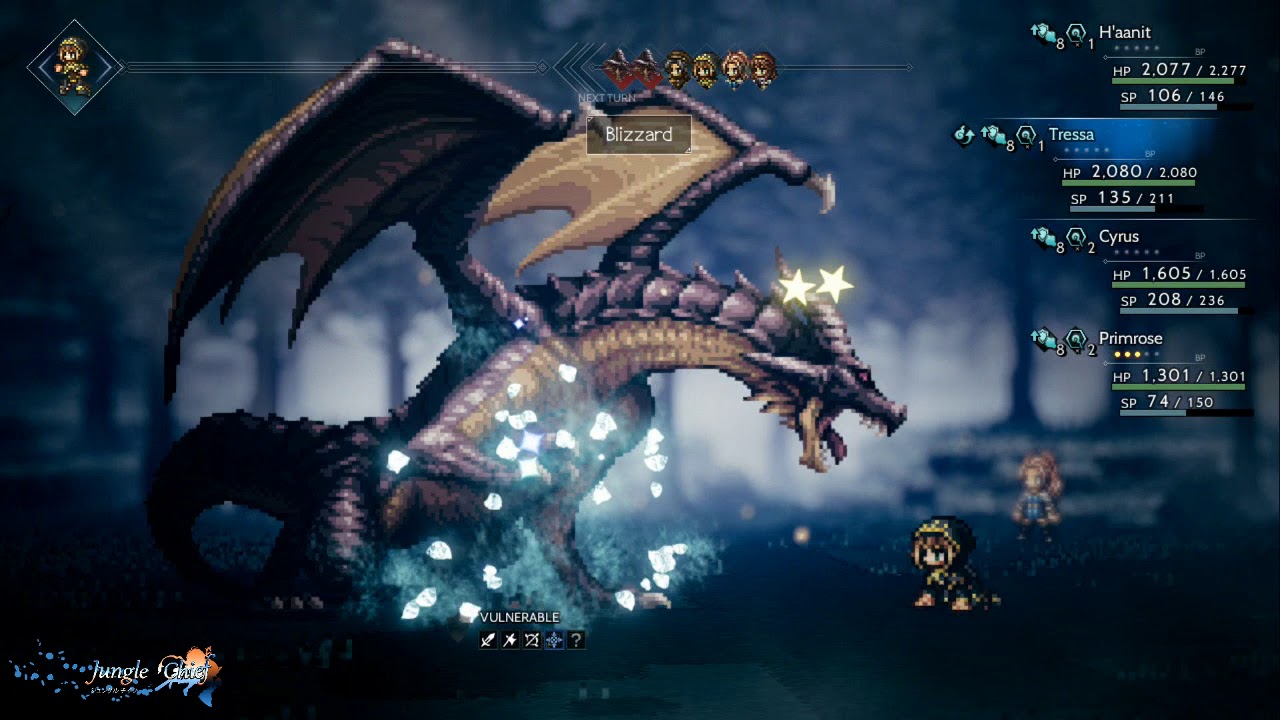 Octopath Traveler - Dragon - H'aanit (Chapter 3)