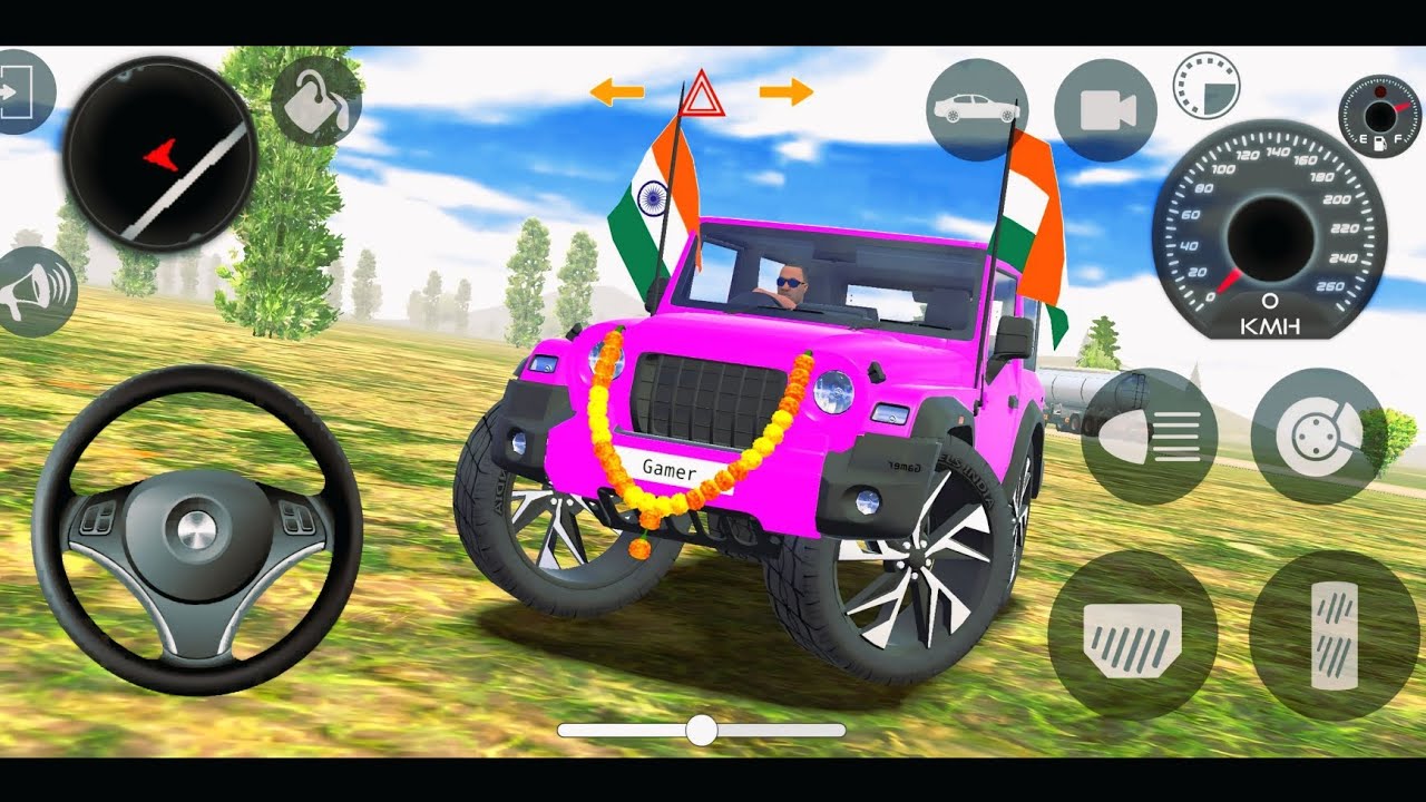 Modified Mahindra Thar😈Games:Indian Thar (Gadi Wala Games) Car Game Android Game - Android Gameplay