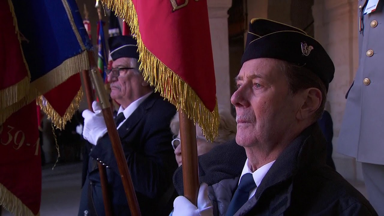 Cérémonie hommage aux treize militaires morts pour la France au Mali (2019)