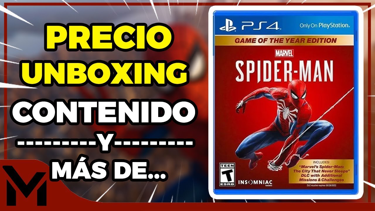 Marvel’s Spider-Man GOTY 🕷️ Unboxing Oficial + Precio + Opinión