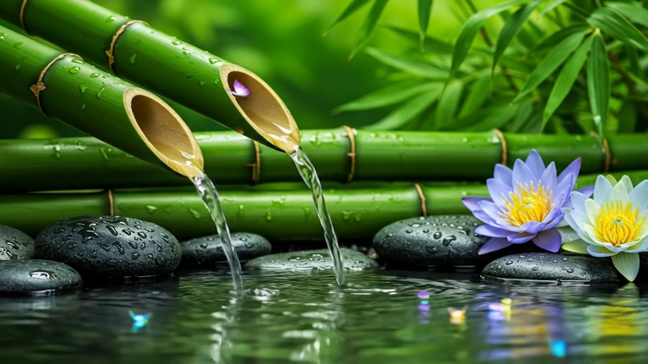 Relaxing Piano and Water Harmony Flow – Healing Melodies for Sleep, Calm, and Peace