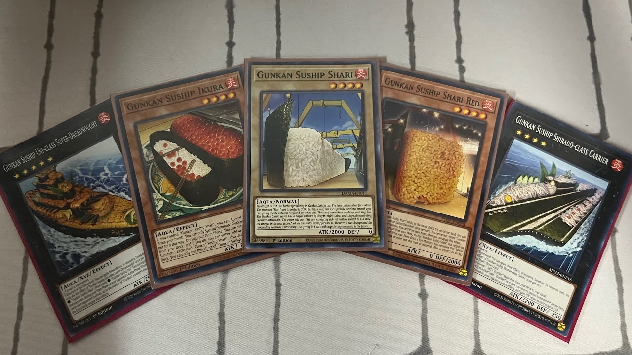 My Gunkan Suship Deck For July 2024 | Yu-Gi-Oh Deck Profile!