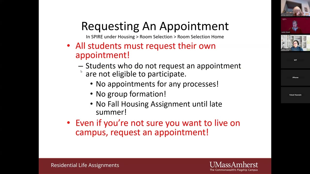 Fall 2026 Room Selection