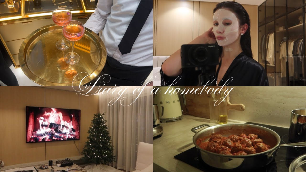 a home vlog (christmas tree set-up, cooking & an event at dubai mall)