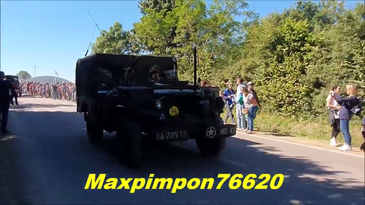Convoi militaire avec Gendarmerie
