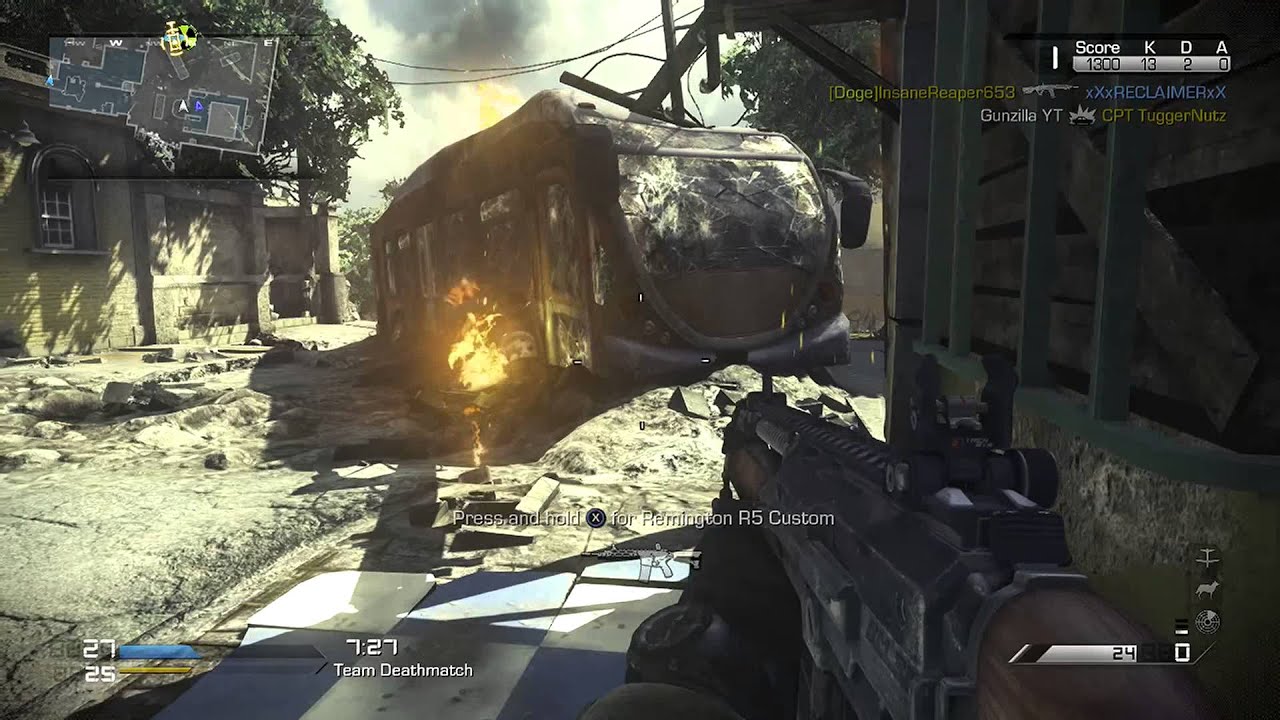Call of Duty: Ghosts (ONSLAUGHT DLC) - NEW MAVERICK ASSAULT RIFLE GAMEPLAY! Onslaught DLC