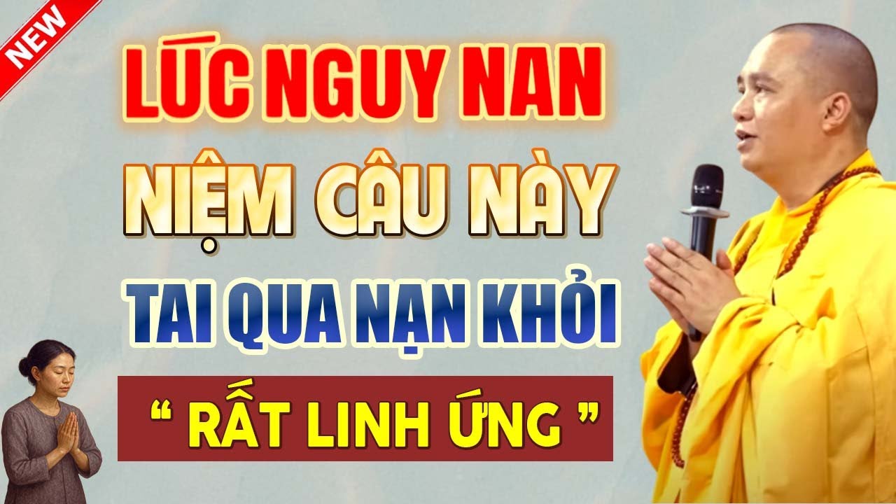 Gặp Lúc Nguy Nan Nhớ Niệm Câu Này, Tai Qua Nạn Khỏi ( rất linh ứng ) | Thầy Thích Đạo Thịnh