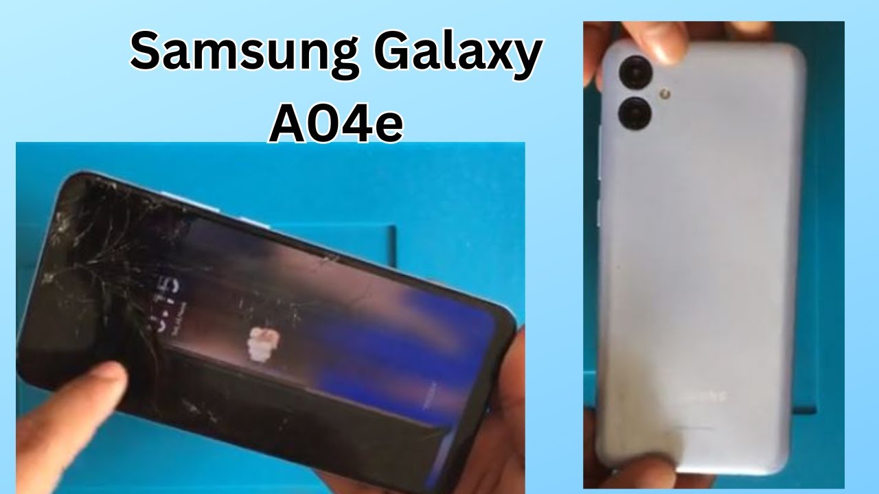 Samsung Galaxy A04 / M04 / A04e lcd/display replacement