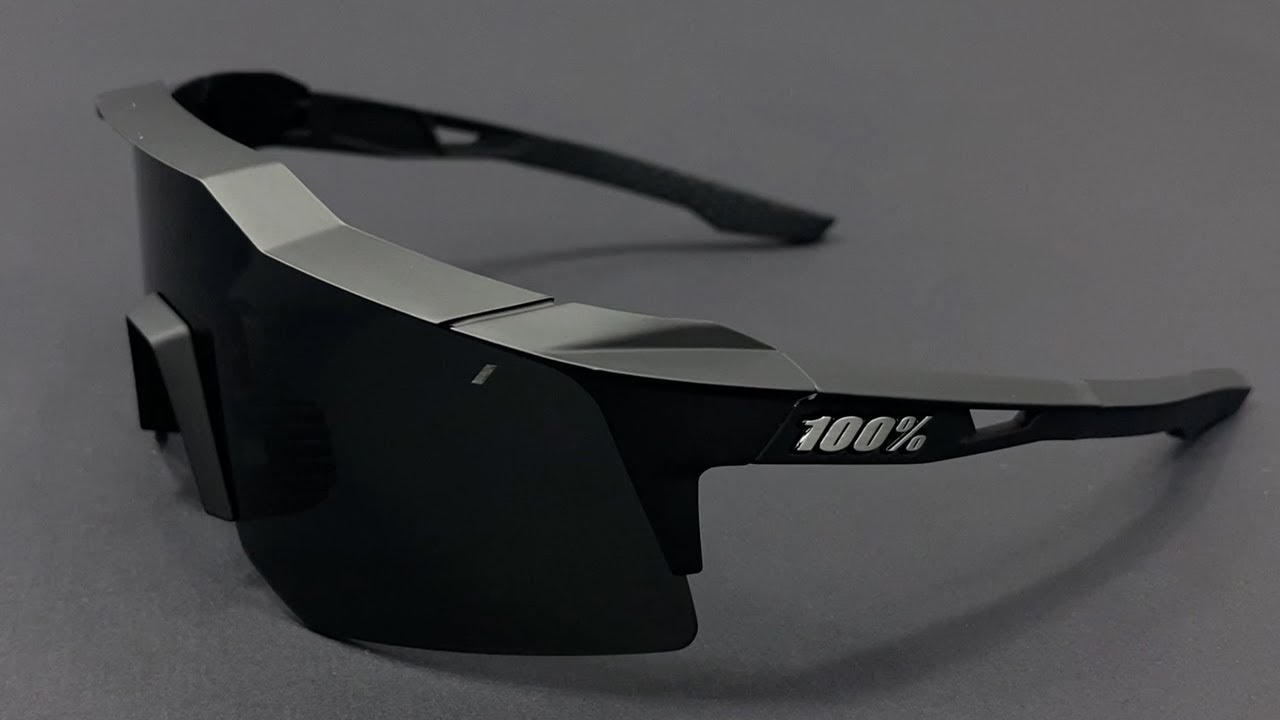 &Oacute;culos de Ciclismo 100% Speedcraft Xs 2 Lentes Preto
