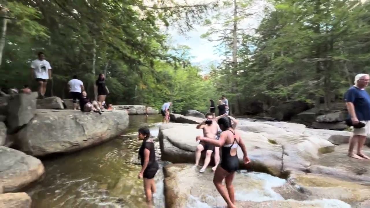 Diana's Baths Waterfall in North Conway