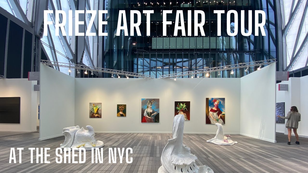 Исследуем ярмарку Frieze Art Fair в Нью-Йорке в Shed