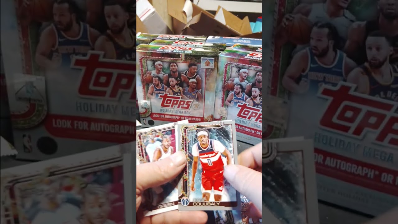 25-26 Topps holiday maga box #1