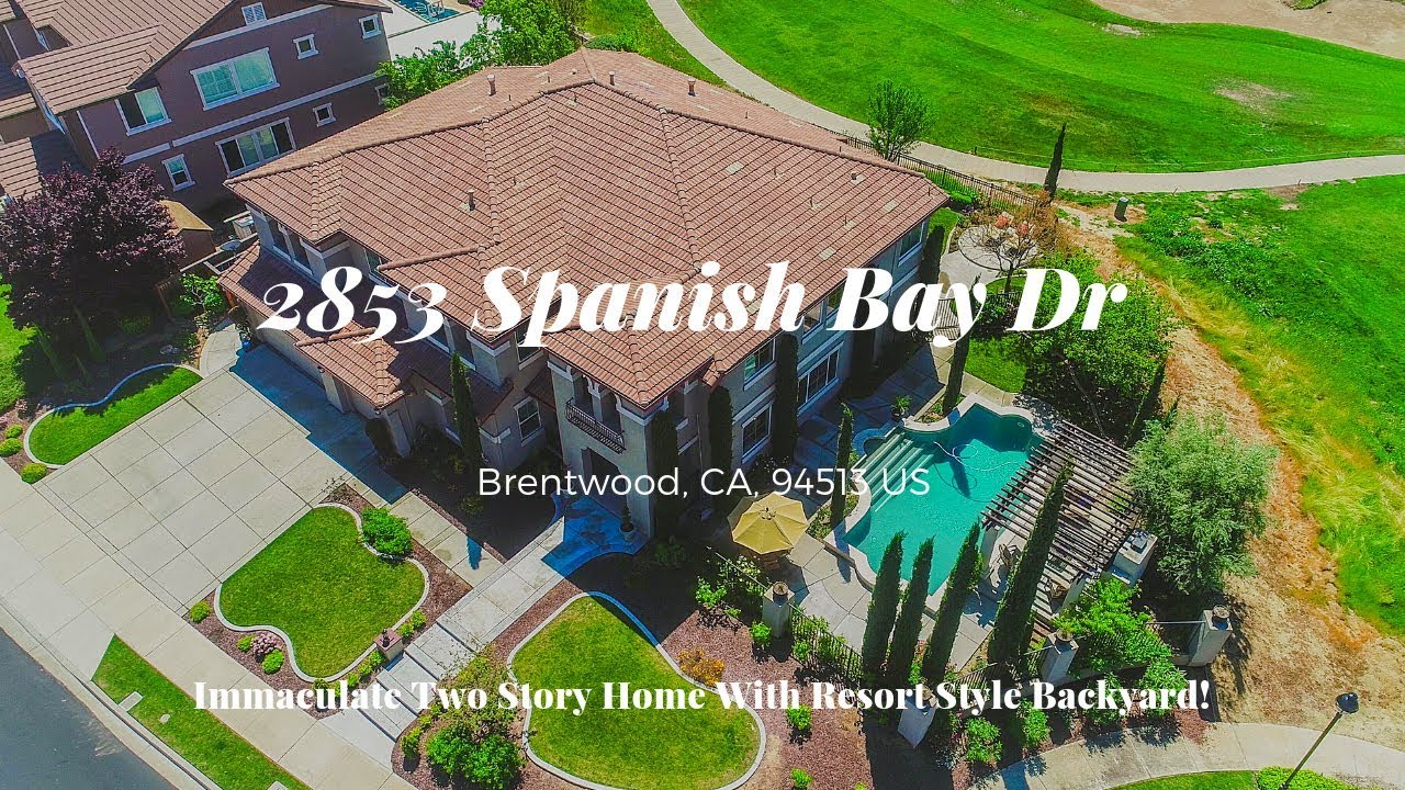 2853 Spanish Bay Dr Brentwood CA 94513 - Luxurious Tuscan Home