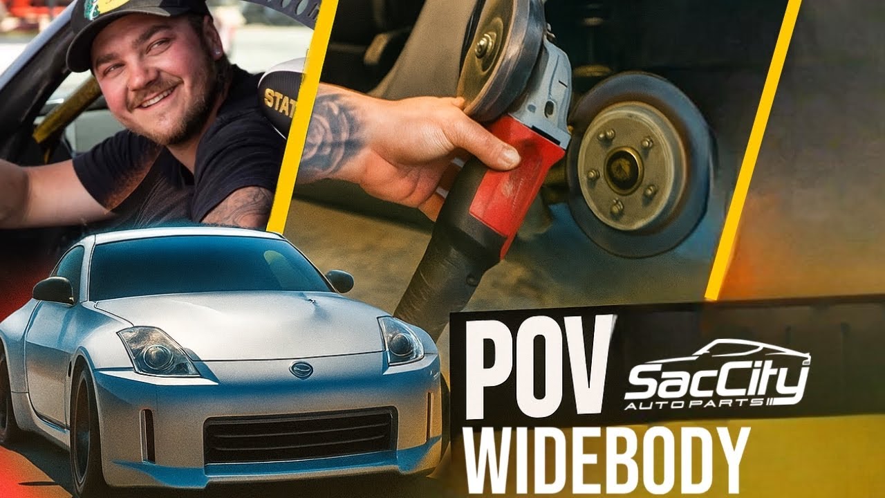 Fitting The Cleanest 350z Wide Body Kit | Pov |