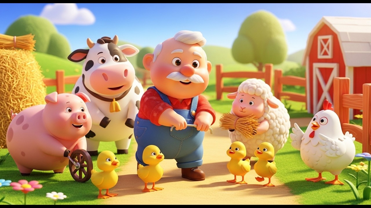 Old MacDonald’s Farm Needs Help! | Busy Farm Adventure for Kids 🐄🌾🚜