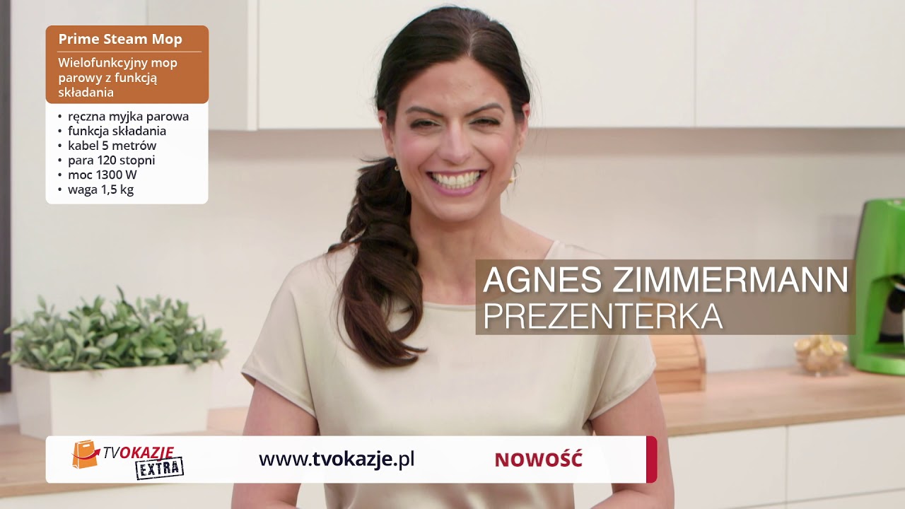 Livington Prime Steam Mop - wielofunkcyjny mop parowy od TV Okazje