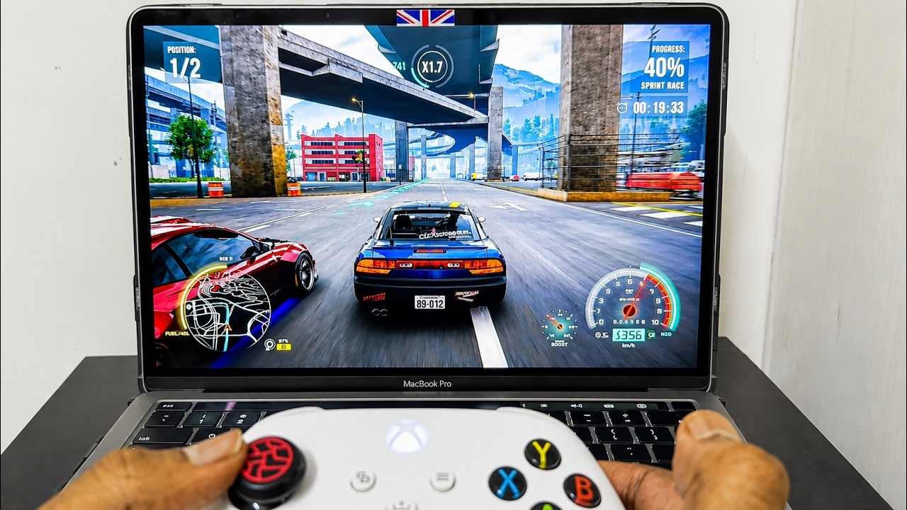 CarX Street на MacBook Pro M1 | Геймплей в 1200p | Контроллер Xbox | Гейминг на Apple Silicon