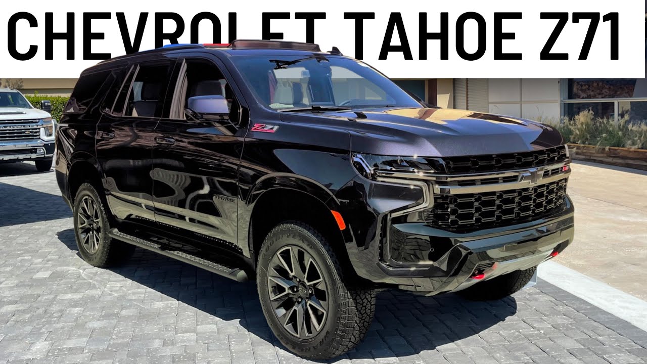 Chevrolet Tahoe Z71 - Dark Ash Metallic!