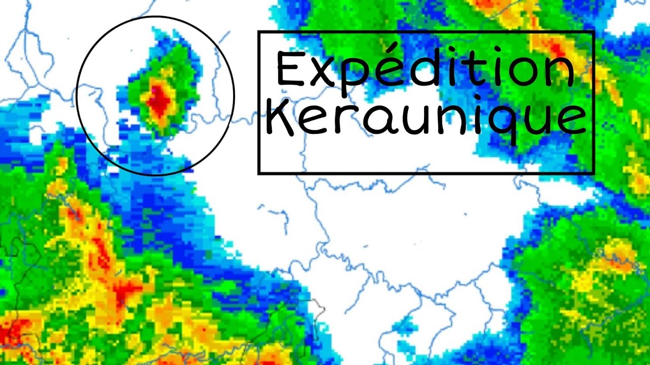 Exp&eacute;dition Keraunique d'un orage en formation ( 4 juin 2021 )