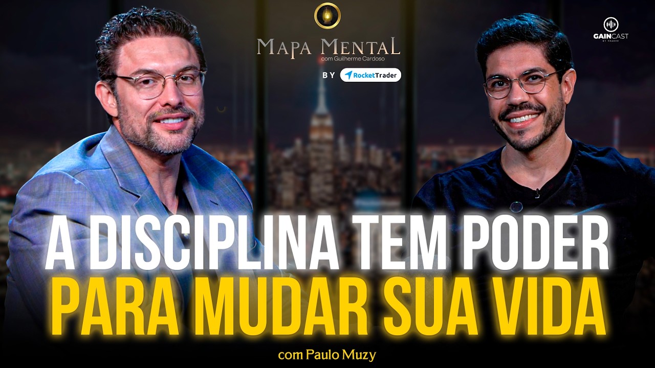 Paulo Muzy E O PODER DA DISCIPLINA - MOUNJARO, PERDA DE PESO E TREINO| Mapa Mental