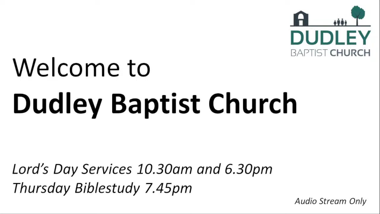 Thursday Bible Study 12th February 2026