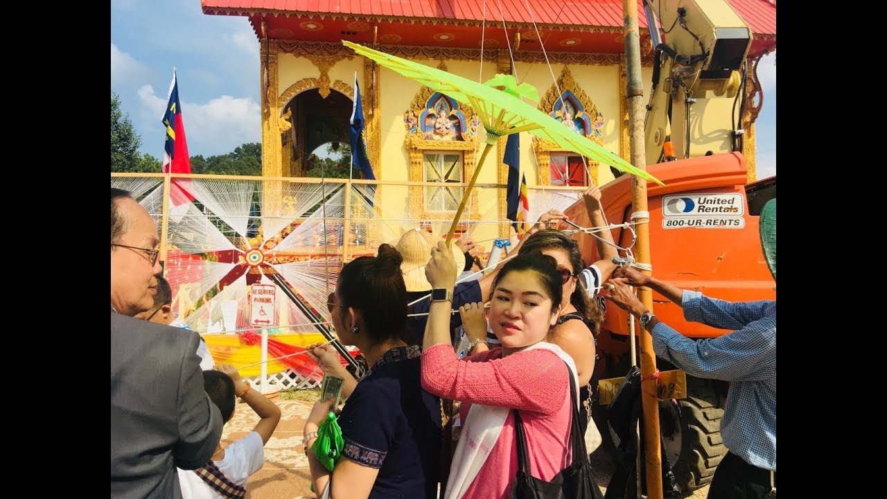 Buddhist Ceremony at LAO Buddharam Khambounheuang Temple