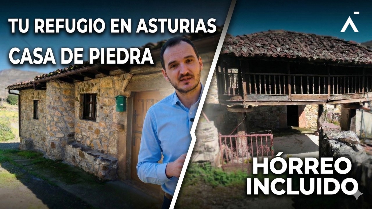 Casa de Piedra con H&oacute;rreo en Somiedo 🏔️ &iexcl;Te sorprender&aacute; su precio!