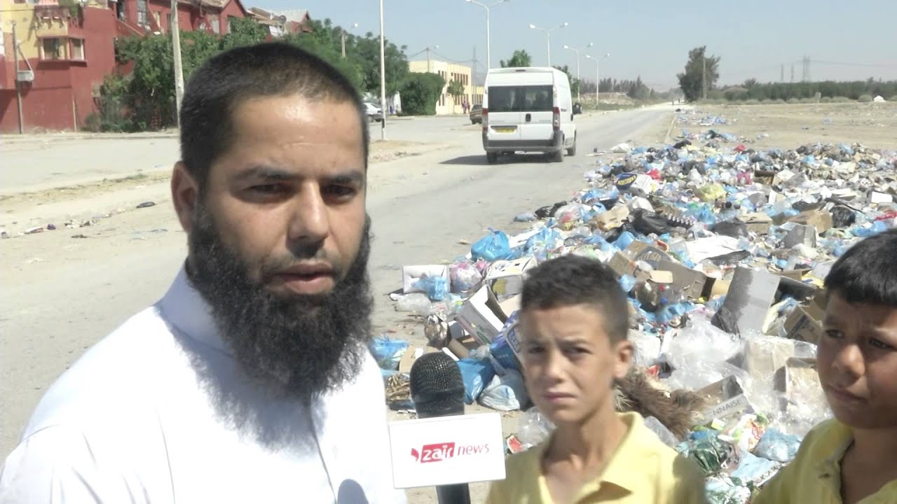 دزاير نيوز غليزان الاوساخ تحاصر حي بشمريك dzair news