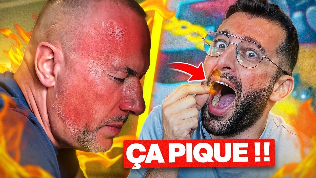 On goûte les cacahuètes les plus piquantes du monde (Pascal veut vomir)