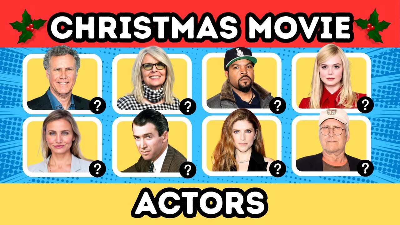 🎄 Guess the Christmas Movie by the Actor! (Only Real Fans Will Ace This) 🎬❄️