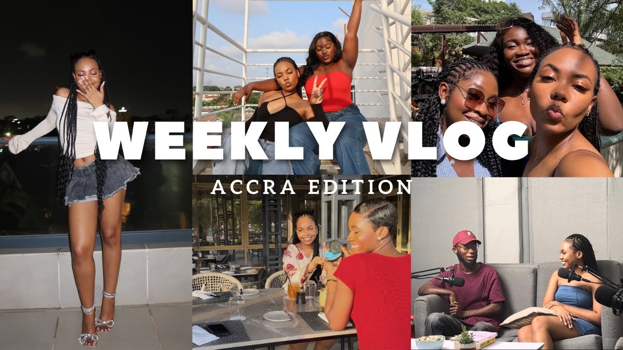 We’re OUTSIDEEE! | My first Podcast, Fixing my Teeth, Chief Driver, Night life in Accra.