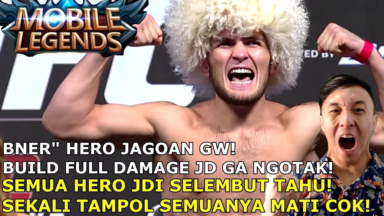 DAMAGE GA MASUK AKAL! SEMUA LAWAN GW BIKIN NANGIS! BANTAI!
