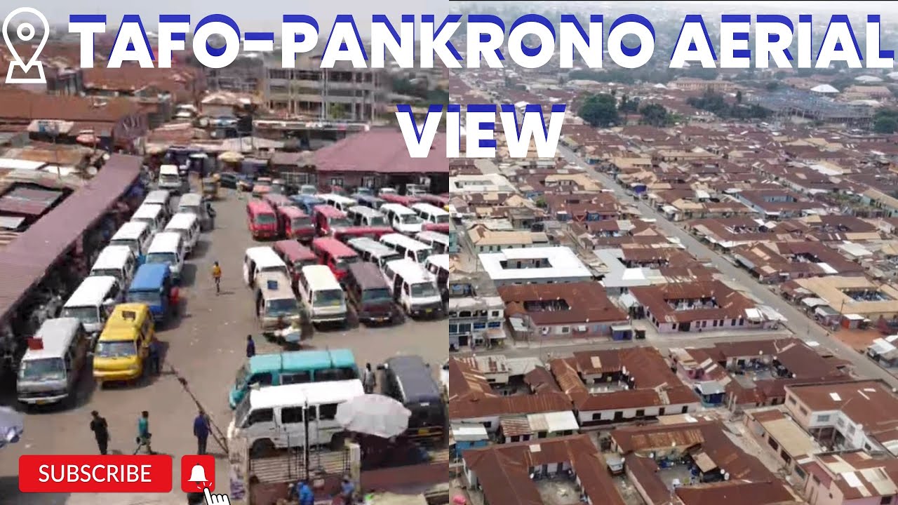 Tafo - Pankrono Aerial View #ghana #kumasi #accra #sunsetdronegh #aerialphotography #ghanavlog