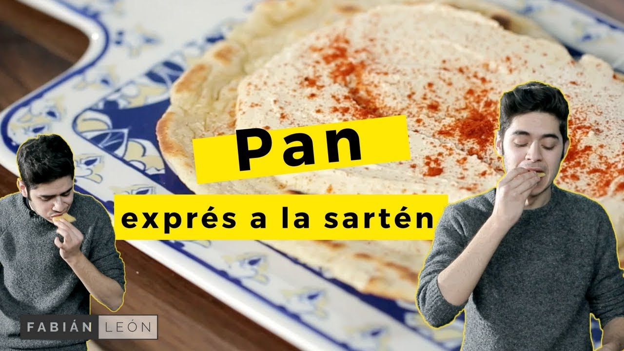 Pan casero fácil a la sartén