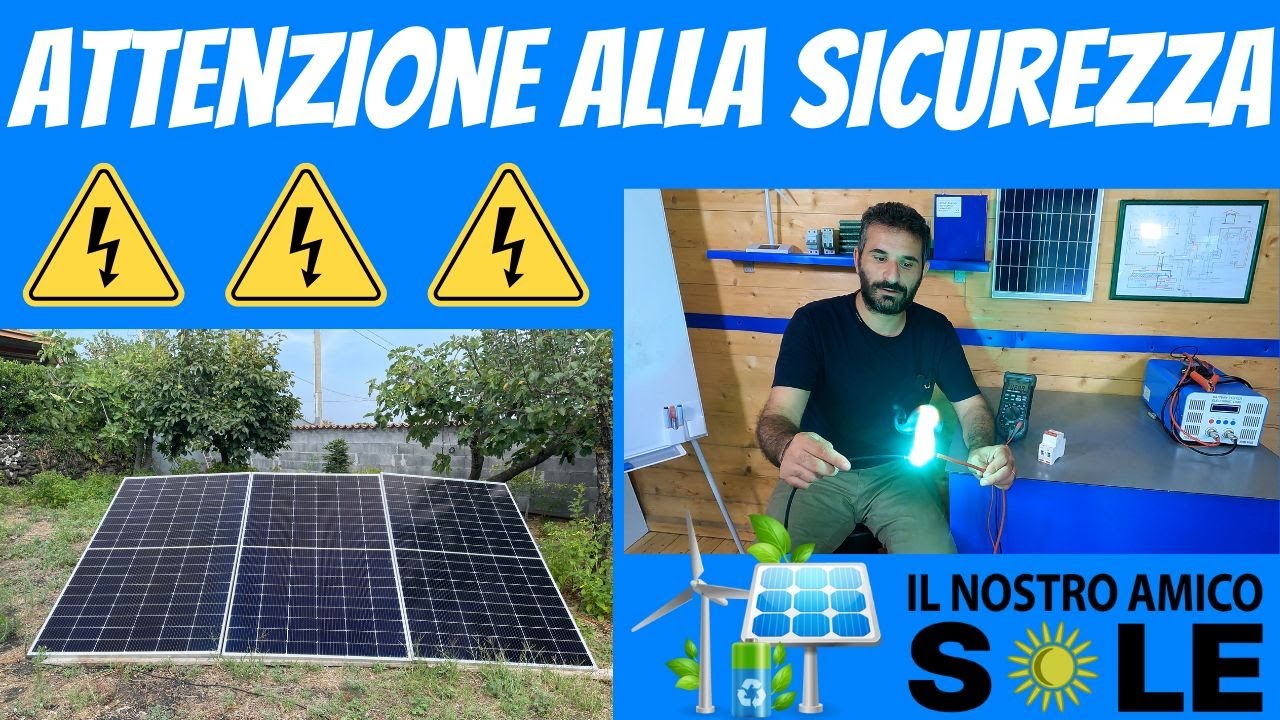 Fotovoltaico off grid - Fiamme in corrente continua