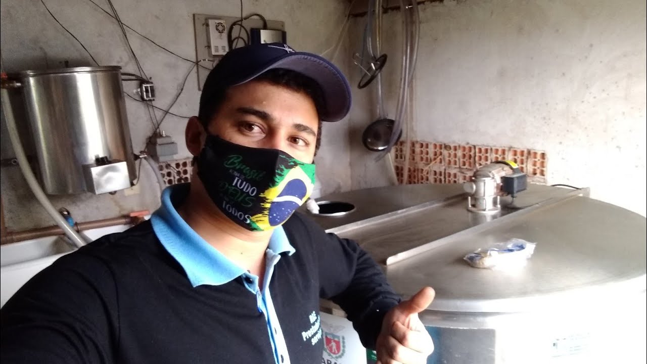 resfriador não mexe o leite...