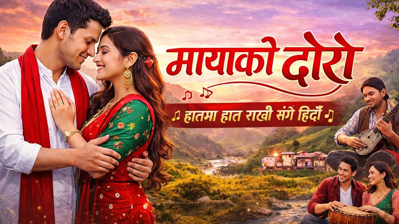 मायाको डोरो |MAYAKO DORO| Nepali Romantic Lok Dohori Song 2026 | Hand in Hand Love Song