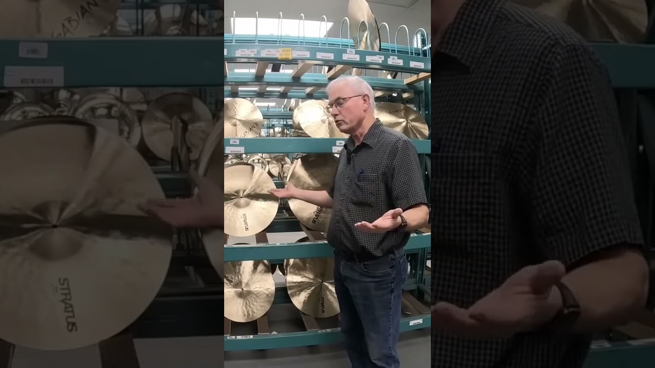 Sabian Factory Tour 2024.  watch the video on my channel &lrm;@aspiedrummer #sabiancymbals_official
