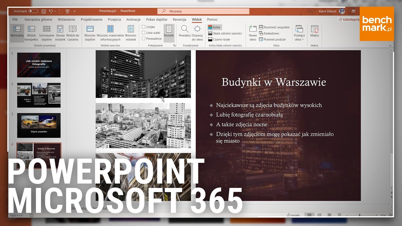 Microsoft 365  PowerPoint - musisz mieć tylko treść, reszta sama się zrobi