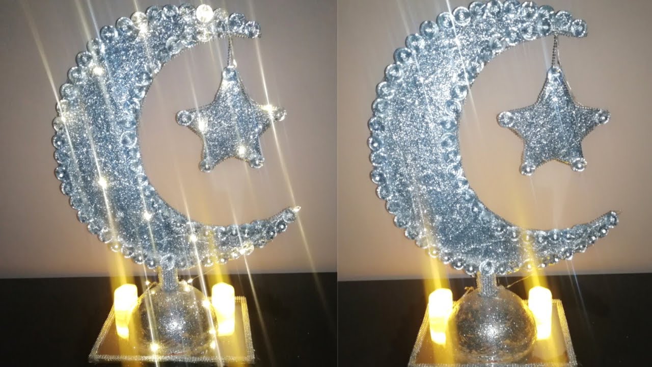 تجهيزات رمضان 2024 /زينة رمضان/هلال رمضان 2024 /Diy Ramadan decor