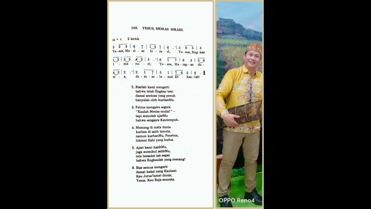 Kidung Jemaat 159 Yesus, Mesias Israel ( COVER KJ @fritalexander ) 
