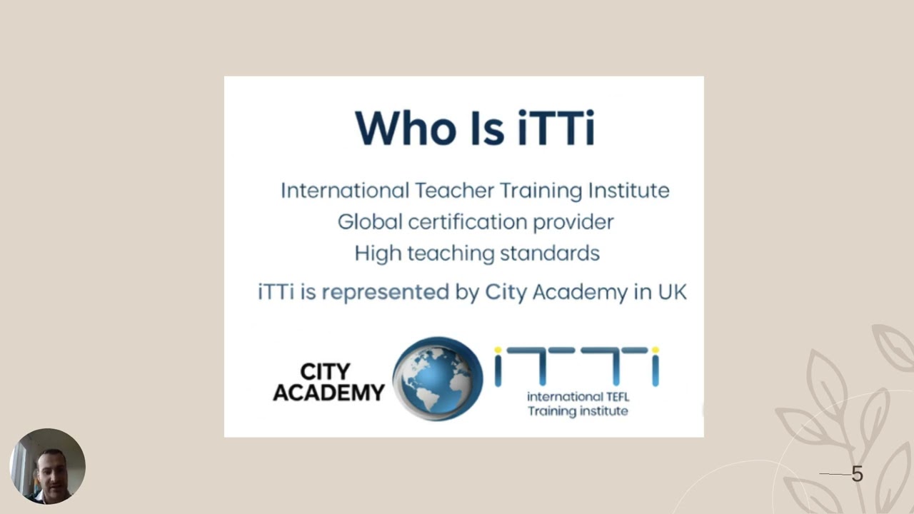 HOW iTTi TRAINS ENGLISH TEACHERS AND WHY THAT pptx