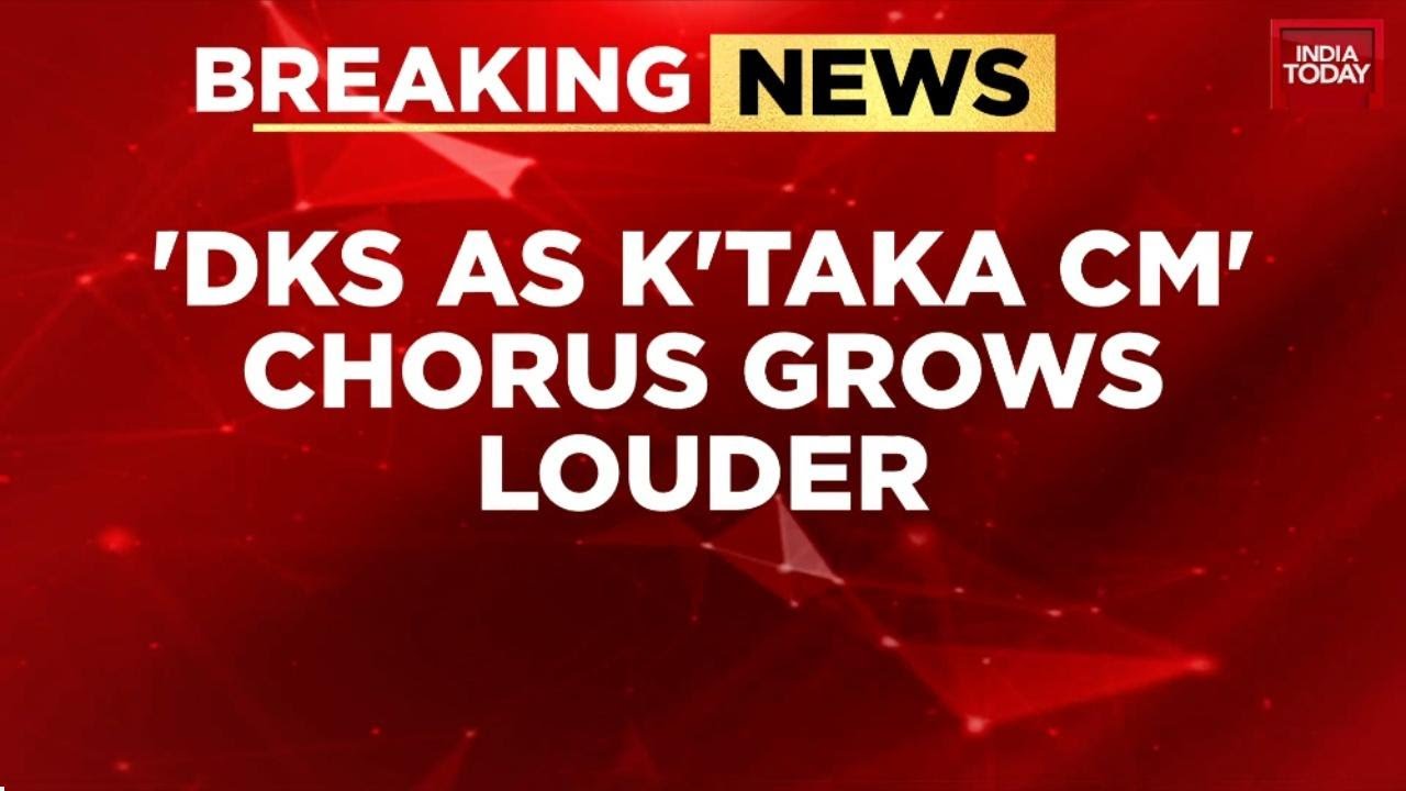 Breaking NewsL Karnataka Congress MLAs In Delhi, Back DK Shivakumar For Chief Minister Post