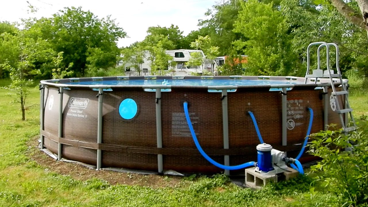 Coleman Power Steel Swim Vista Series II Above Ground Swimming Pool Review