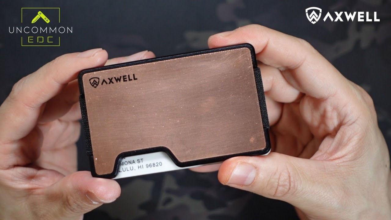 Minimalist Copper Wallet 2025: Axwell Review + Everyday Carry