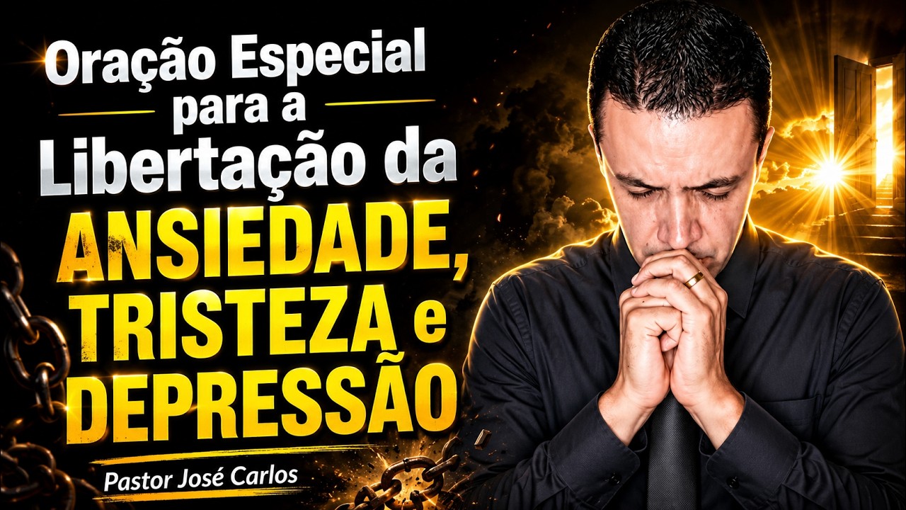 ((🔴)) Oração para se libertar da ansiedade tristeza e depressão