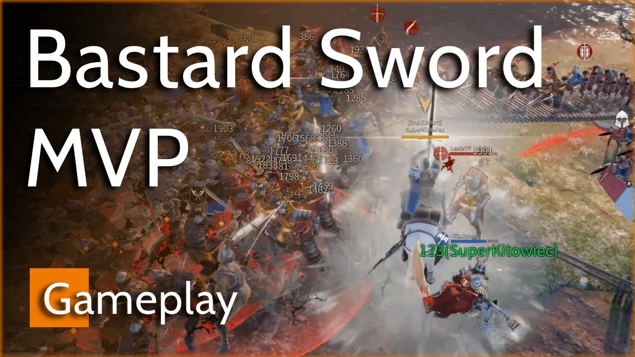 Bastard Sword Is Way Too Tanky - Conqueror's Blade Gameplay