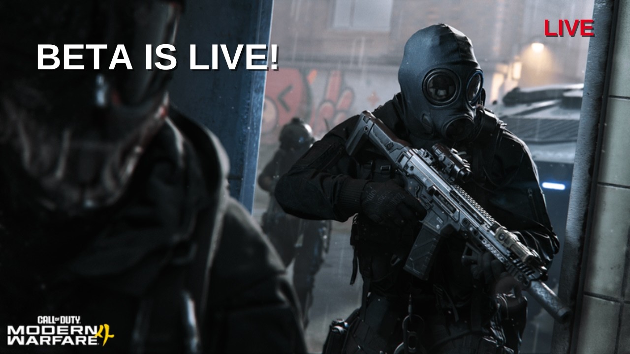 BETA TIME! | MW4 | Live